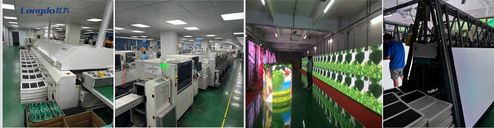 شاشة LED زجاجية شفافة