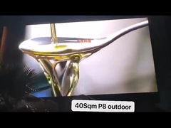 ماء IP65 P4 / P5 / P8 / P10 جدران فيديو LED خارجية 320 * 160 مم شاشة LED قابلة للتخصيص