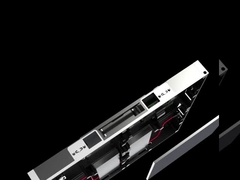 480×480×44ملم غرفة داخلية ألومنيوم LED