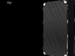 خزانة ألومنيوم داخلية 320 * 640 مم تناسب وحدات شاشة LED مقاس 320 * 160 مم