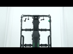 خزانة ألومنيوم بحجم 500 مم * 1000 مم * 76.5 مم مناسبة لوحدة شاشة LED بحجم 250 مم * 250 مم