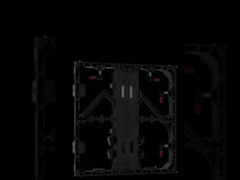 خزانة ألومنيوم 500 مم * 500 مم تناسب وحدة شاشة LED مقاس 250 مم * 250 مم