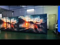 شاشة LED داخلية P1.25 للاعب إعلانات الملصقات 640*1920 مم القاعدة