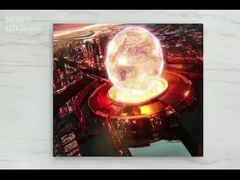 خزانة شاشة LED بحجم 640*480 مم، هيكل خلفي، 10 ثوانٍ