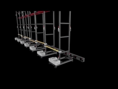 تركيب شاشة LED للإيجار للقاعدة والحامل 4 28 ثانية