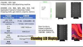 شاشة LED لمكتب الاستقبال للشركات