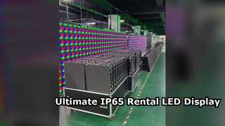 شاشة LED للإيجار Longdaled P3 91 مقاومة للماء IP65