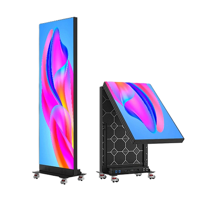 ملصق LED قابل للطي ، ملصق LED قابل للتعبير ، وشاشة ملصق LED قابلة للتحريك P1.86 GOB