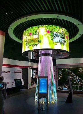 شاشة LED الداخلية Longda Soft P4 256 * 128mm 16.7 تريليون لوحة العرض