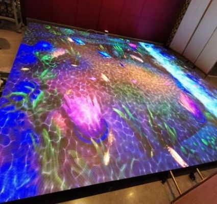لوحات أرضية رقص LED موفرة للطاقة للحفلات الموسيقية Novastar 14 بت