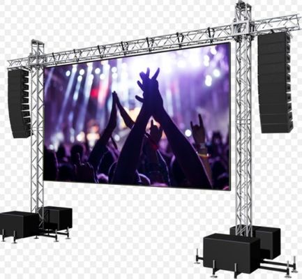 وحدة شاشة LED خارجية IP65 SMD P6.67 لأعمدة الرسوم المتحركة