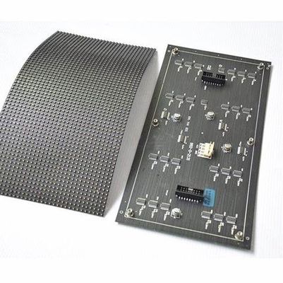 شاشة عرض LED مرنة لونغدا P4 شاشة LED مرنة لوحة إعلانات شاشة فيديو LED
