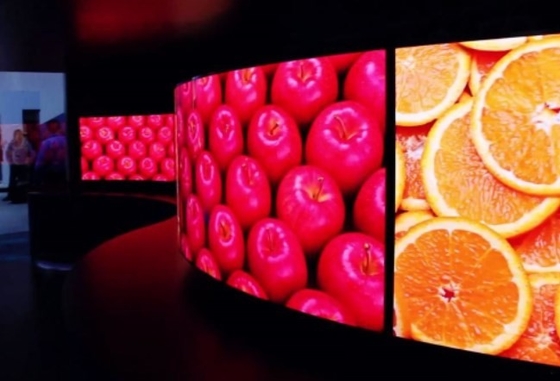 شاشة LED للإيجار من الألومنيوم P3.91 شاشة LED مسطحة خارجية HD داخلية P3.91
