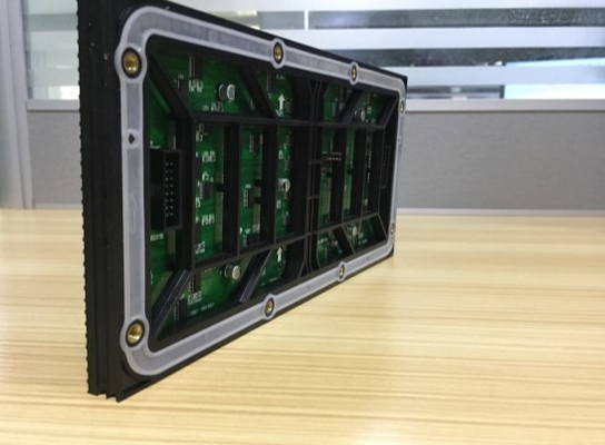 شاشات حائط فيديو LED خارجية مخصصة ، خزانة حديد IP65 مقاومة للماء