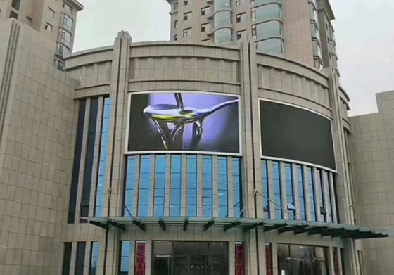 شاشات فيديو LED خارجية مخصصة P8 مقاومة للماء IP65 خزانة الحديد