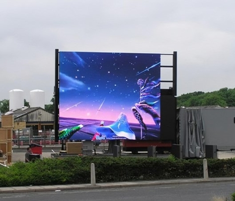 1/8 Scan P5 LED Screen Panels مقاوم للماء IP65 320x160mm RGB شاشة عرض LED