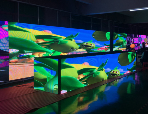 شاشة LED مخصصة 64 * 64 بكسل 200W / Sqm 3.91mm Pixel Pitch