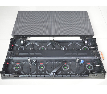 شاشة LED مخصصة 64 * 64 بكسل 200W / Sqm 3.91mm Pixel Pitch