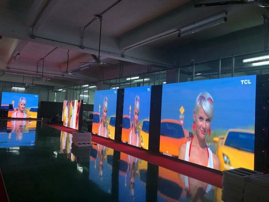 صيانة سهلة، معدل تحديث 3840 هرتز شاشة LED ذات نطاق رمادي 14 بت مع درجة حرارة تخزين -40 °C ~ 60 °C