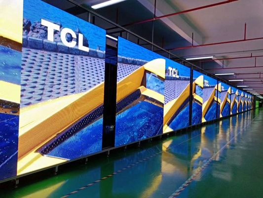 شاشة LED ذات دقة عالية في الداخل مع معدل تحديث 3840 هرتز