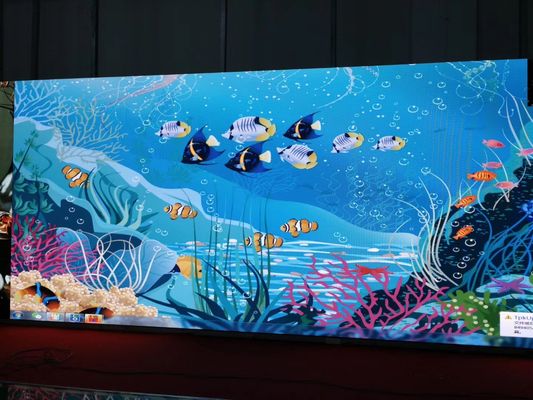 شاشة عرض LED ملونة داخلية P2.5 HD320 * 160mm 1R1G1B معدل تحديث عالي