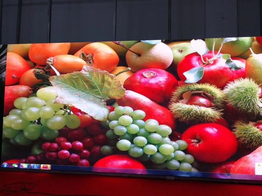شاشة عرض LED ملونة داخلية P2.5 HD320 * 160mm 1R1G1B معدل تحديث عالي