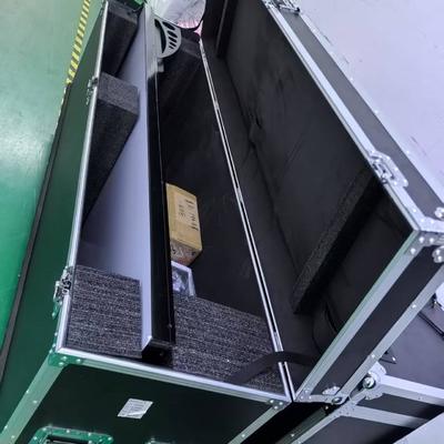 شاشة ملصقات HD LED P2.5 قابلة للطي عرض مزدوج الجانب مركز تسوق جدار فيديو