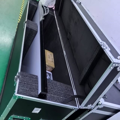 شاشة LED داخلية عالية الدقة P2.5 قابلة للطي مع دعامة ملصقات لعرض الفيديو في مراكز التسوق