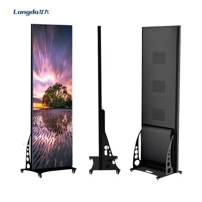 HD Full Color Indoor LED Display Poster الإعلانات مشغل الفيديو P1.25 P1.538 P1.86 P2 P2.5 P3