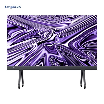 216' 16:9 HD كل شيء في واحد التلفزيون الذكي شاشة المؤتمرات الداخلية متحركة LED جدار الفيديو