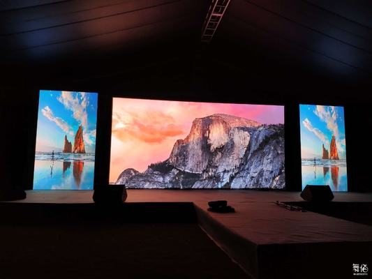 شاشة LED SMD للإيجار بالألوان الكاملة بحجم 500 × 500 مم