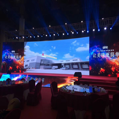 شاشة LED للإيجار P3.91 خارجية مقاومة للماء IP65 حائط فيديو LED