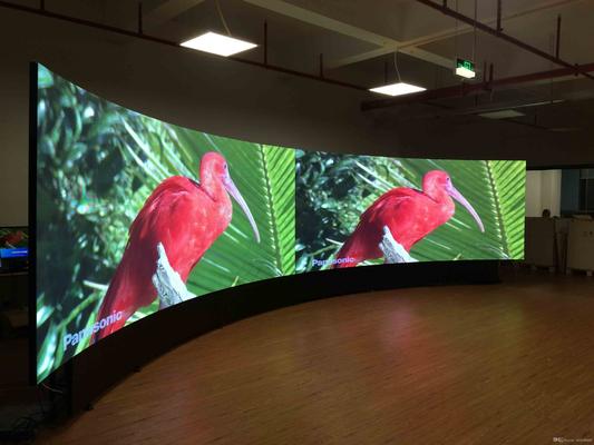 1/16S Indoor Flexible Rental Led Display Screen For Shopping Center