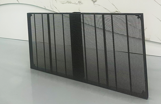 شاشة LED شفافة مضمنة 3.91mm-7.82mm إعلانات المباني
