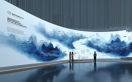 900cd تأجير شاشة LED ملونة كاملة داخلية 65410 بكسل Led Matrix Wall CCC