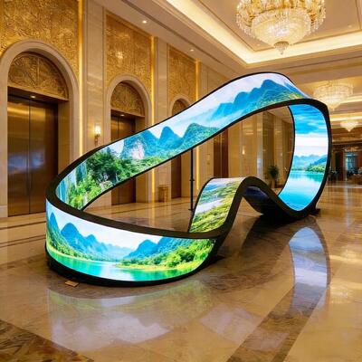 ROHS CCC وحدة شاشة عرض LED مرنة 1920Hz 320 * 160mm