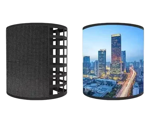 لوحات الإعلانات المنحنية في القاعة 180W / Sqm 320 * 160mm 140deg Horizontal