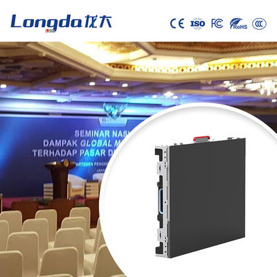 SMD1010 P1.25mm تأجير داخلي منحني شاشة LED RGB لمركز التحكم