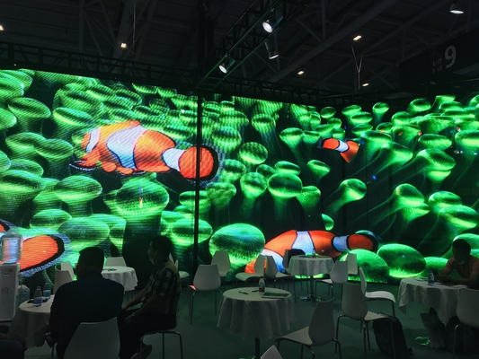 500cd عرض كبير حفلة تأجير شاشة LED 4500cd / M2 50m عرض المسافة
