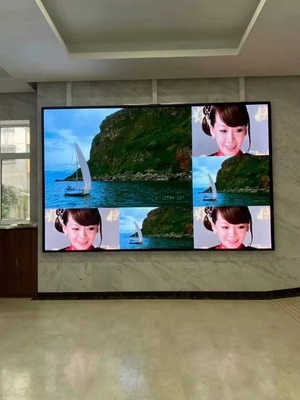 40Scan Video Wall منحني شاشة عرض 64 * 48 سم 3840 هرتز