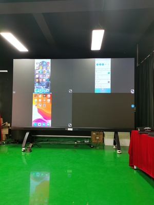 شاشة العرض LED الذكية P1.56 FCC غرفة الاجتماعات 300 إلى 500 نت