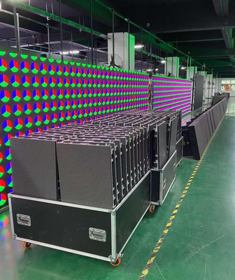 SMD2121 أدى عرض مجلس الوزراء شاشة الفيديو في الهواء الطلق لوحات 65410dots / متر مربع
