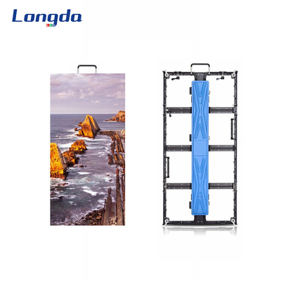 شاشة LED للإيجار عالية السطوع 180W / M2 1R1G1B شاشة LED يموت الصب Alu