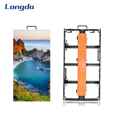 شاشة LED الخارجية للإيجار P4.81mm AC220V 50Hz 5000nits أحداث تأجير الشاشة الكبيرة