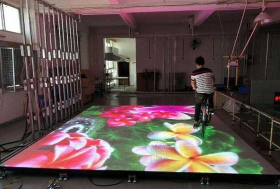 خفيفة الوزن، متينة أودم P4.81 LED شاشة رقص أرضية الإضاءة للأحداث