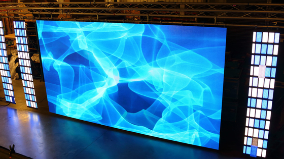 شاشة عرض LED خلفية للمسرح ، تأجير شاشة 50 × 50 سم ، P2.6mm IP40