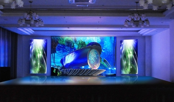 1 / 28s وحدة شاشة LED داخلية عالية الدقة P2.976 RGB 3IN1