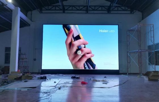 7680 هرتز HD LED Screen Module تصميم شاشة فيديو على الجدار FCC مسافة عرض 20m