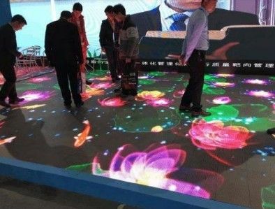 أرضية رقص LED متعددة الألوان عالية الدقة 3840 هرتز 196 فولت للحفلات الموسيقية