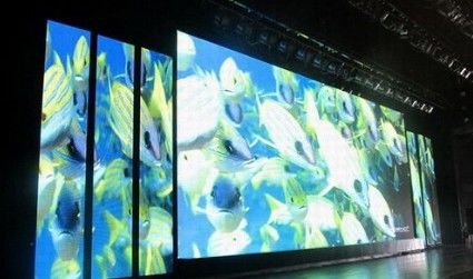 65536 نقطة/ مربع مدعومة مسرح خلفية شاشة معلقة SMD عرض RGB 3IN1